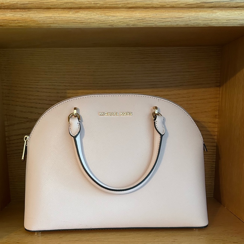 Michael Kors Rose Gold Pink Tote Bag